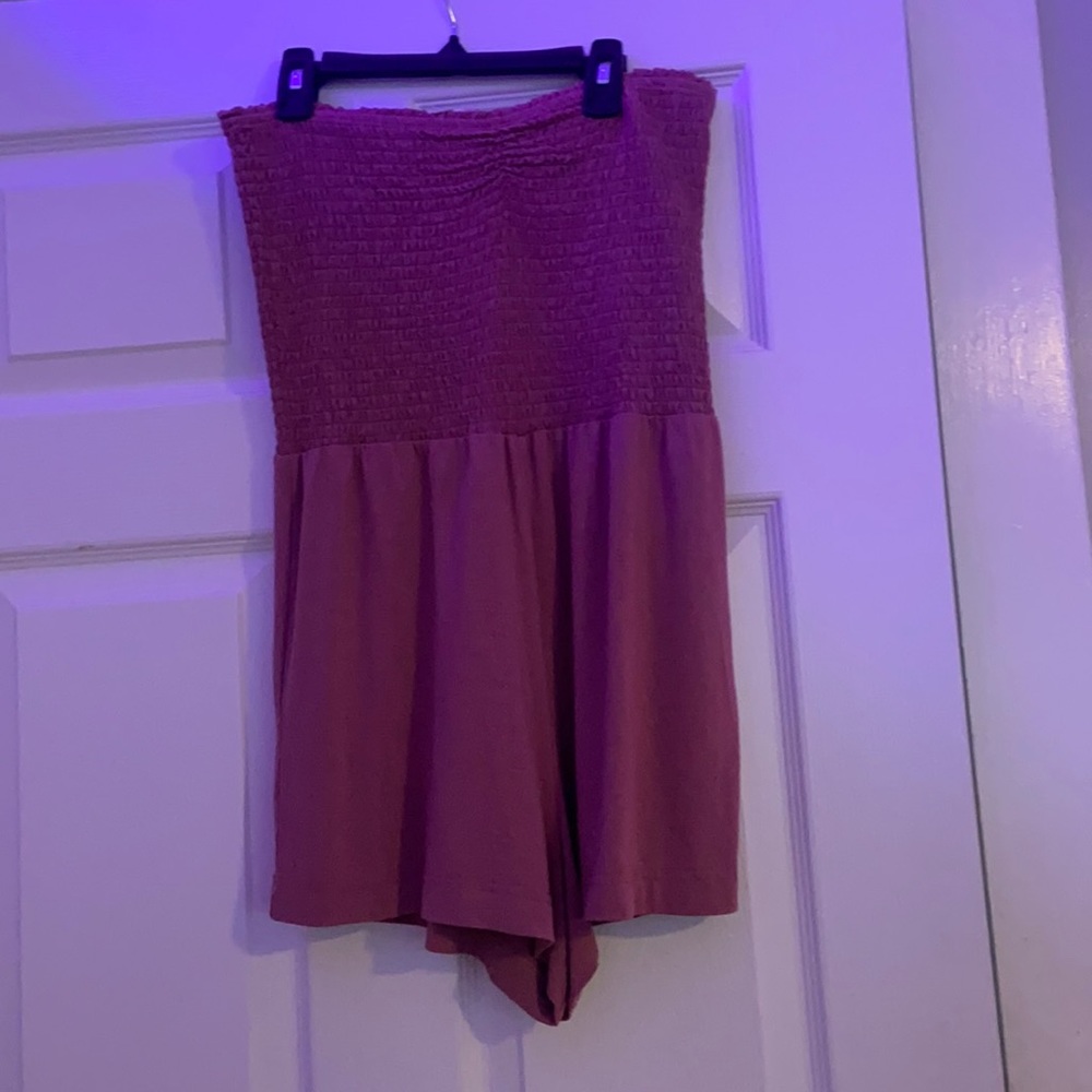 Pink romper